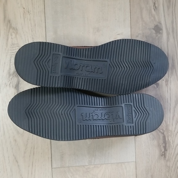 Rockport mens cordon beef roll leather loafers sz 10.5 - Picture 8 of 9